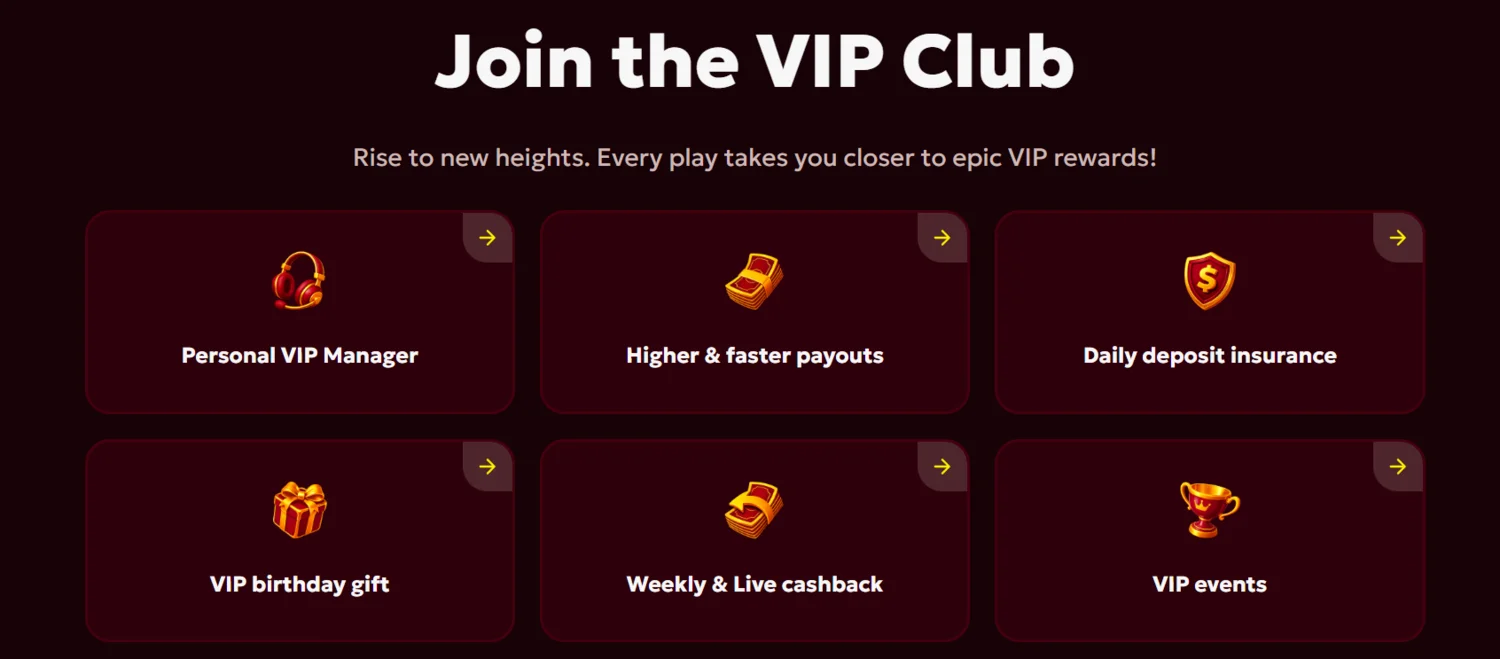 Spinobon Casino VIP Club